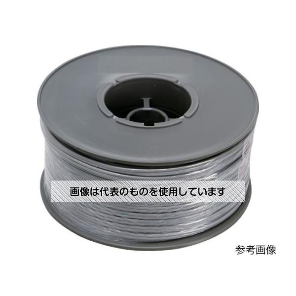 アズワン(AS ONE) VFFビニールコード2.0SQ 100m グレー VFF2.0-2C-100GY 入数：1巻