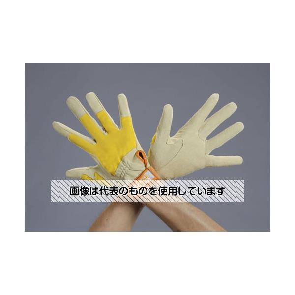 エスコ [L] 手袋(鹿革) EA353BB-12 入数：1双