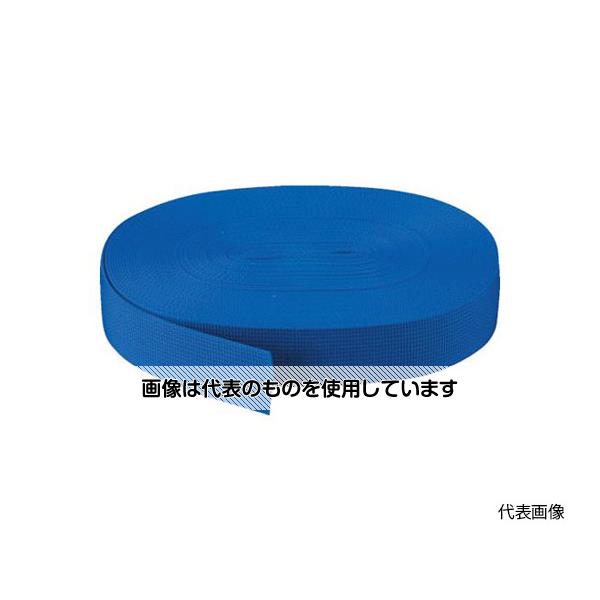 トラスコ中山 PPベルト幅50mmX長さ50m 青 PPB-5050 B 入数：1本