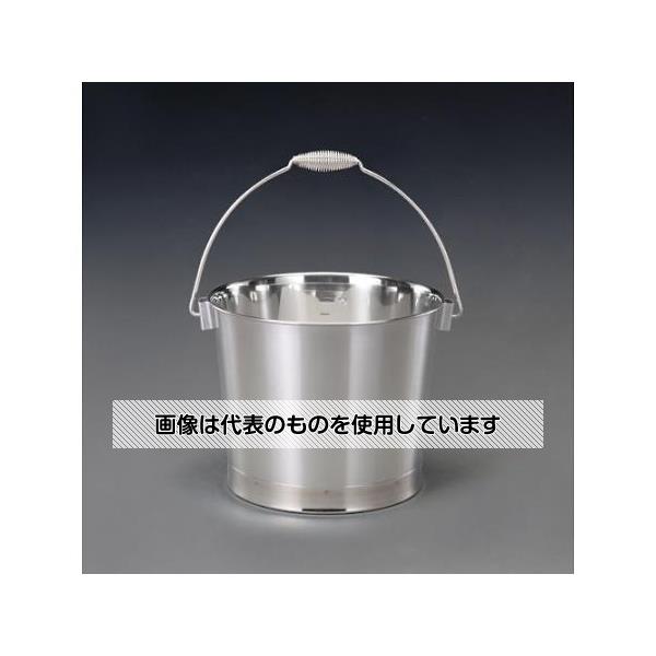 エスコ 15L バケツ(目盛り付/ステンレス製) EA508S-3 入数：1個 14,797円