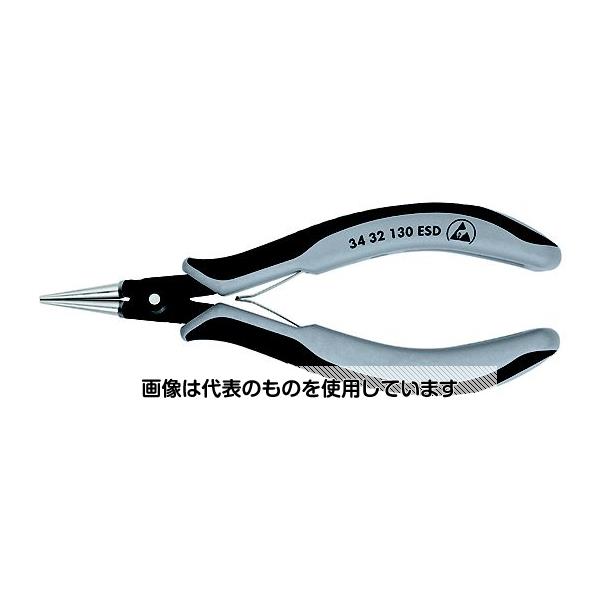アズワン(AS ONE) 135mm 精密用プライヤー(ESD/丸) EA537KV-3 入数：1個｜セミプロＤＩＹ店ファースト 9,154円
