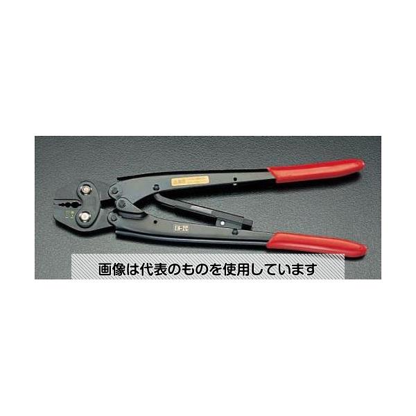 エスコ T11･T16 圧着ペンチ(T型コネクター用) EA538L 入数：1個