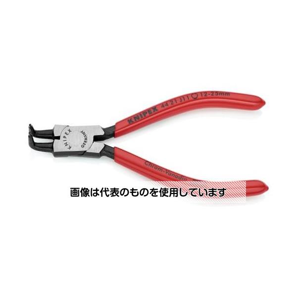 KNIPEX 12 -25mm 穴用スナップリングプライヤー/90ﾟ EA590AB-1 入数：1個