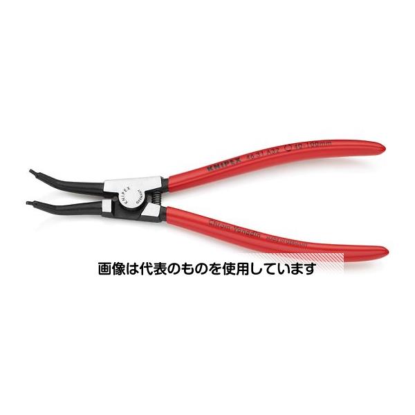 アズワン(AS ONE) 40-100mm 軸用スナップリングプライヤー/45゜ EA590BA-14 入数：1個