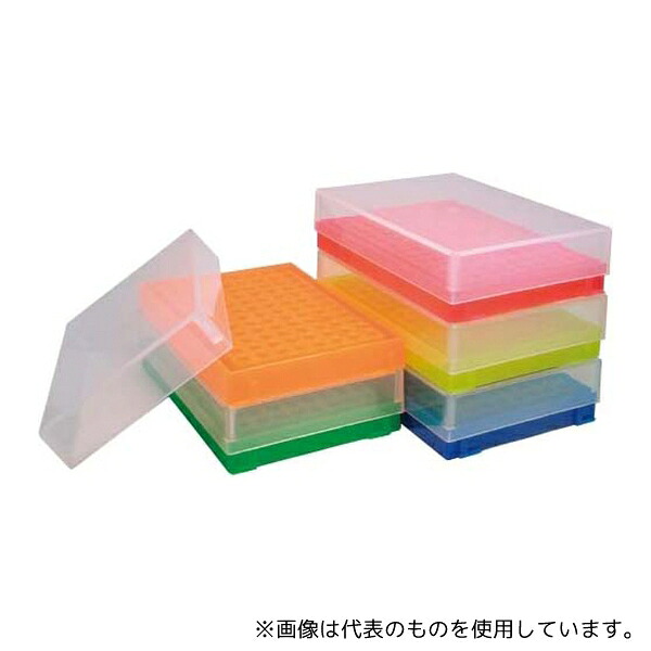 BMBio ST R-7909-2 PCRチューブ用ラック 96穴 5色セット 5個入