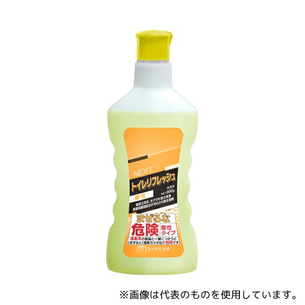 ミッケル化学 NEXTトイレリフレッシュ酸性 800g×12本
