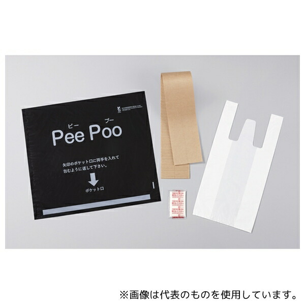 セラフィック W16-0112-0100 携帯用ポリ袋トイレ Peepoo 100個入