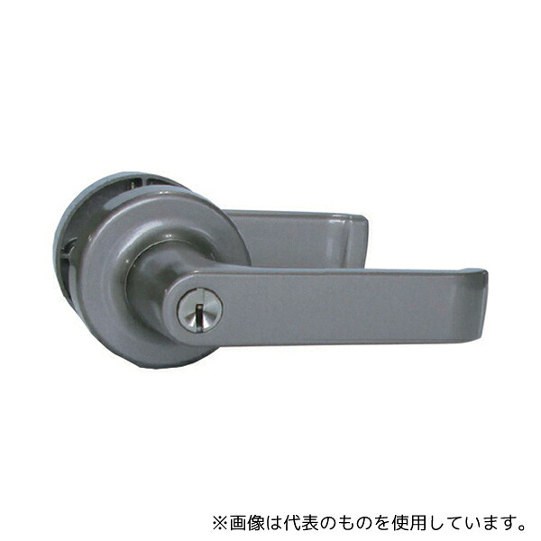 大黒製作所(AGENT) AGLS200000 LS-200 取替用レバーハンドル 2スピンドル型 鍵付用