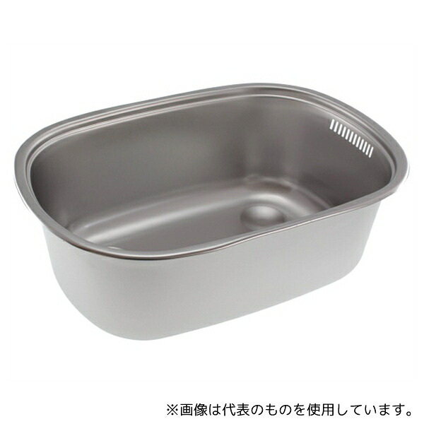 サンクラフト JQ-27 ステンレス小判型洗い桶