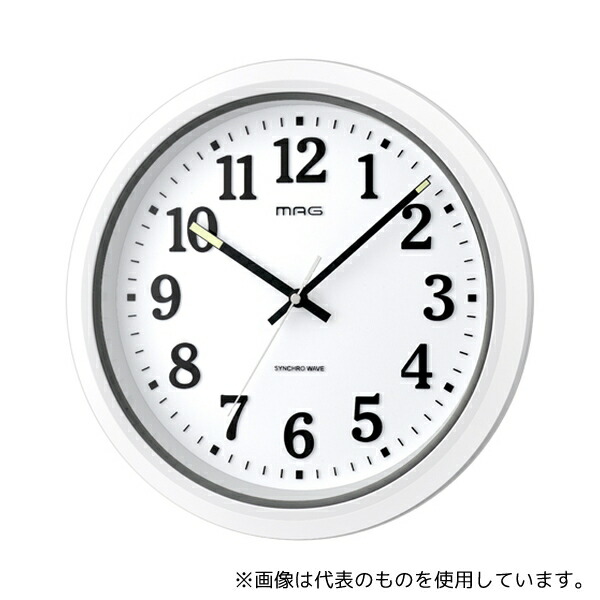 ノア精密 W-734 WH-Z MAG電波防塵防水掛時計 ナヤ