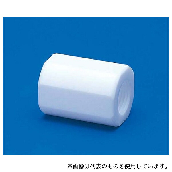 フロン工業 F-2311-001 PTFE異径カップリング Rc1/8*Rc1/4