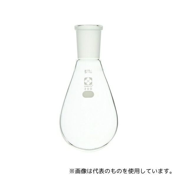 柴田科学 005370-29200 共通摺合なす形フラスコ 200mL