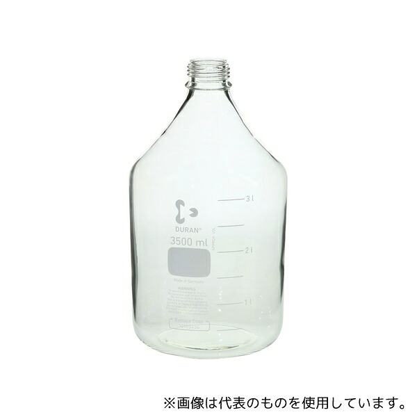 DWK Life Sciences 017200-35005 ねじ口びん(メジュームびん) びんのみ 3.5L