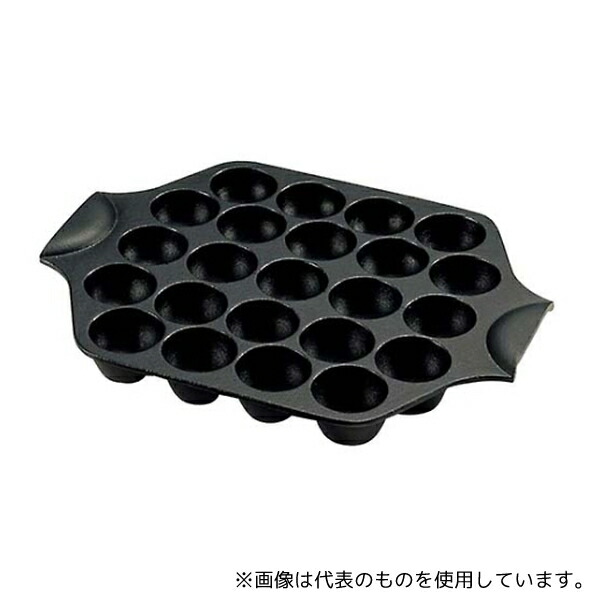 岩鋳 1083900 南部 鉄イモノ たこ焼器 23穴 24025