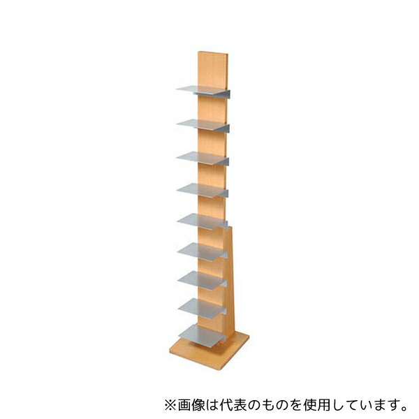 AUX オークス ブックタワー ハイタイプ オークス（AUX） ブックタワー ハイタイプ 日本製 ダーク 本棚 ラック