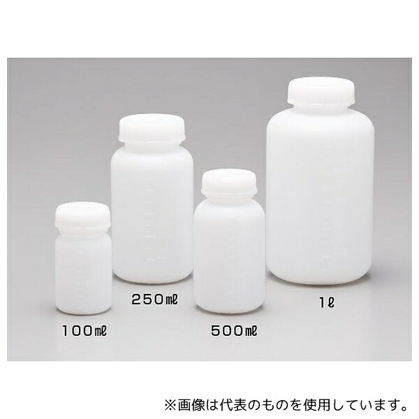 サンプラテック 30806 サンプラ バイオプラ PE広口ボトル 500mL