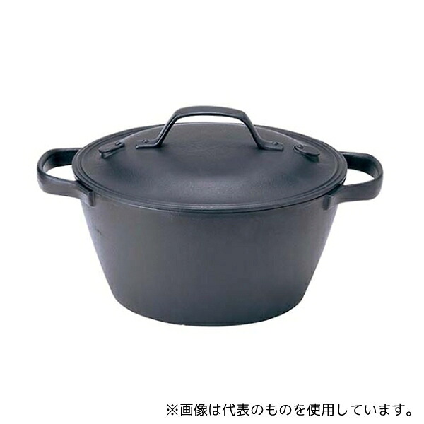 及源鋳造 1709600 盛栄堂 クックトップ 煮込鍋 丸 深型 中 CT-004