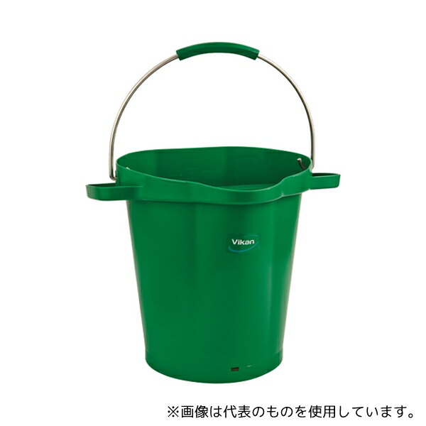Vikan 56922 ハイジーンバケット 20L 緑
