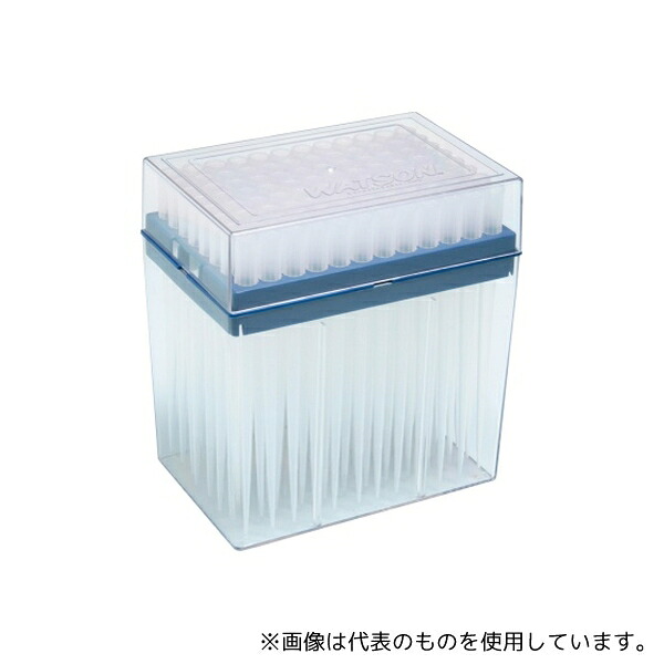 WATSON 120-805C 1200μL エクストラロングチップ システムラック 1箱(96本×10ラック入)