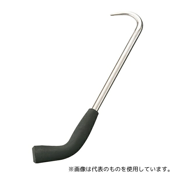 インテックカネキ エラストマーゴム柄 ステンレス手鉤 30cm