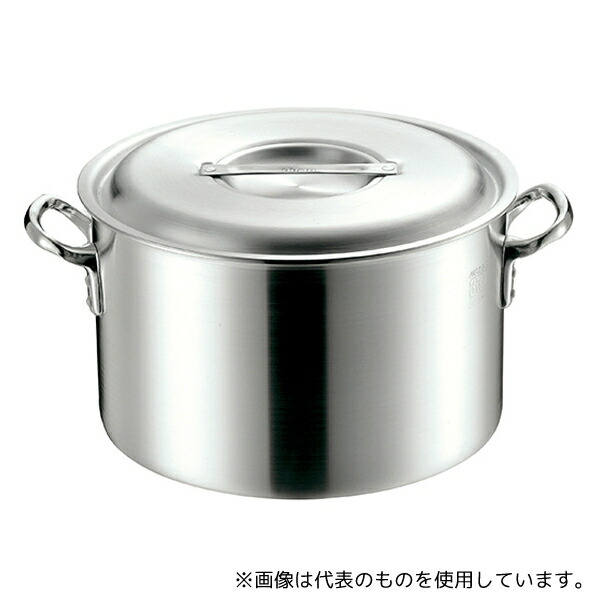 エムテートリマツ プロガストアルミ半寸胴鍋(目盛付) 30cm