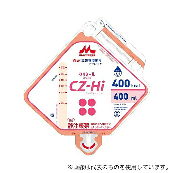 森永乳業クリニコ 641848 高栄養流動食 CZ-Hiアセプバッグ(400)1箱(16袋入)
