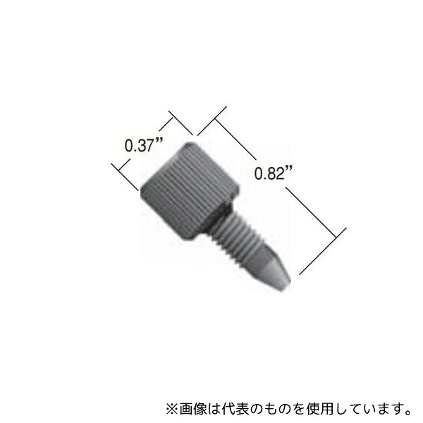 IDEX PK-120BLKX PK One-Piece Fitting、 Black、 10-32、 for 1/16OD tubing(10pk)