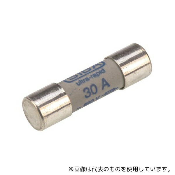 SIBA 50-179-06/30A(シバ) セラミック管ヒューズ 30A 10x38mm 700V ac 1袋(5個入)