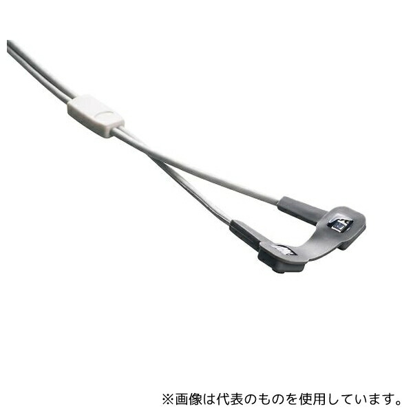 ナビス(アズワン) NV605-16 リユーザブルSpO2センサ(日本光電互換)/成人・新生児 ソフト/1.5m