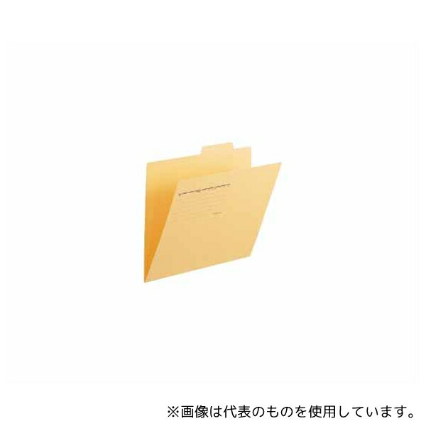 プラス FL-061IF YL100 個別フォルダー A4E イエロー 100枚