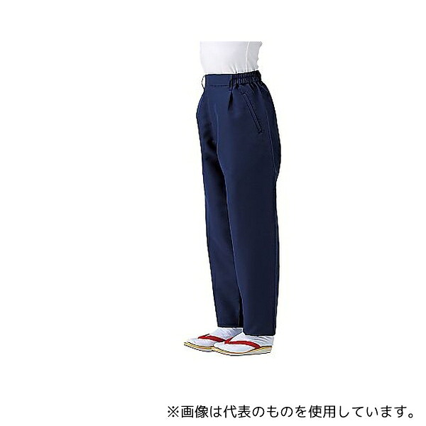 サカノ繊維 SLB951-2 男女兼用和風パンツ ネイビー L