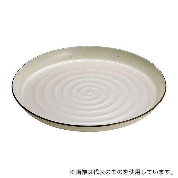 ニシキ(食品容器) 37 プラ容器 益子 茶フチ 37(10枚入)