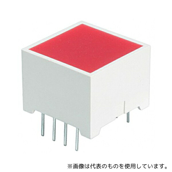 Kingbright DE/4SURKD 1セグメント LED ライトバー 赤 1セット(33個入)|セミプロDIY店ファースト