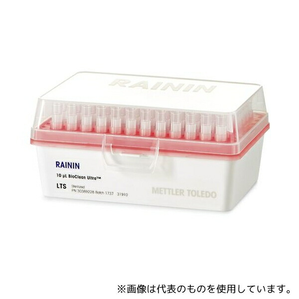 メトラー・トレド レイニン 30389179 低吸着汎用チップ(リムーバブルカバーラック入)ローリテンションチップ RT UNV 10μL GLS 960A/10 1個(96本×10ラック入) 13,860円