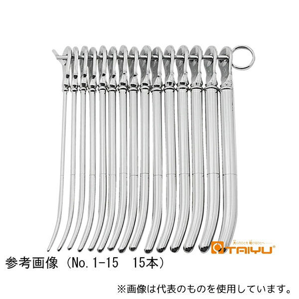 TAIYU(大祐医科工業) TY-960A4 吾妻式子宮頸管拡張器 No.4 径6.0mm 黄銅製