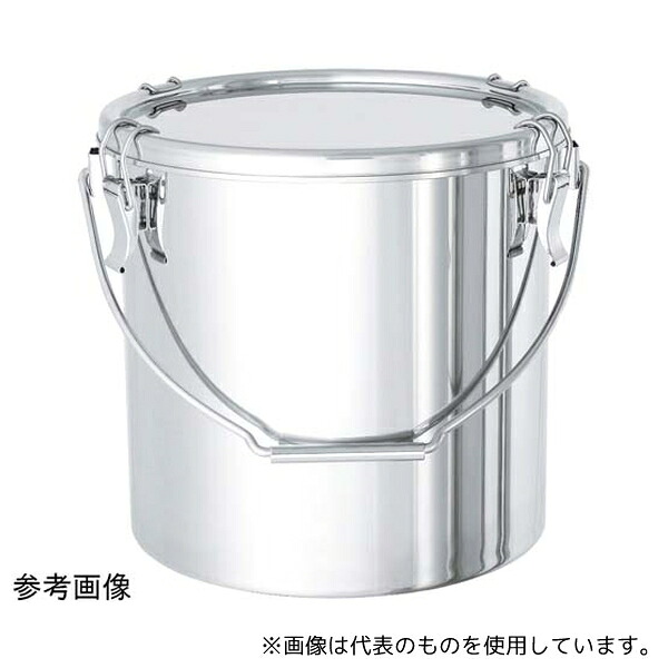 MONOVATE(旧:日東金属工業) CTB-DRE-30 カラーパッキン付吊り下げ式ステンレス密閉容器 赤色 20L
