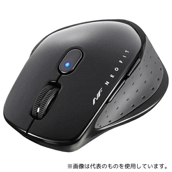 BUFFALO BSMBW510MBK 無線 BlueLED 5ボタン NEOFITマウス Mサイズ ブラック