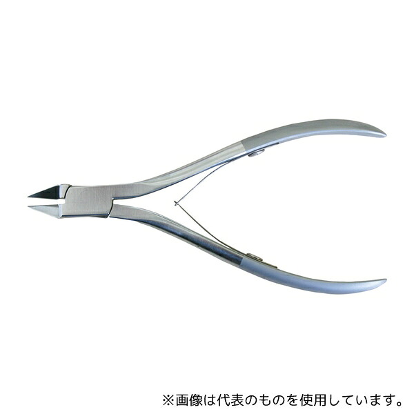 佐鳴 ニッパー STBニッパー3.3 爪用・角用(直)11mm フットケア専用 ステンレス ネイルケア 看護 介護