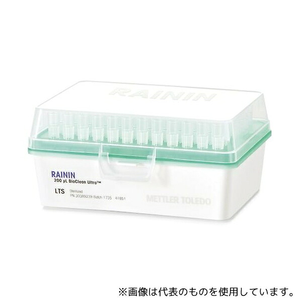 メトラー・トレド レイニン 30389188 低吸着汎用チップ広径(リムーバブルカバーラック入)ローリテンションチップ RT UNV 200μL FLW 960A/10 1個(96本×10ラック入)