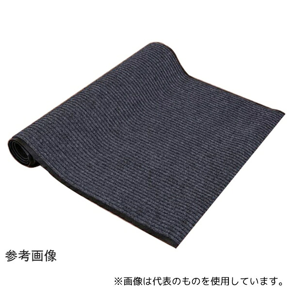 セーフラン安全用品 13710 玄関マット 40×60cm 滑止め+防水加工 グレー