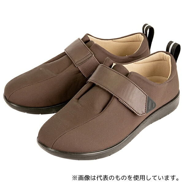 オオサキメディカル 71410 PH転びにくいシューズつま先あり 茶 L
