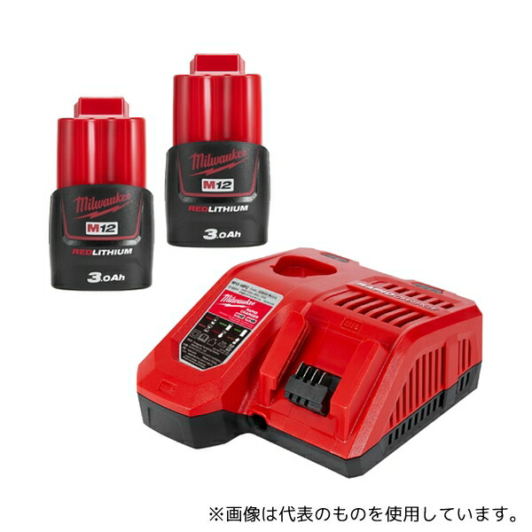 ミルウォーキーツール・ジャパン M12-18 NRG-302 JP M12 (2) 3.0Ah FCスタートキット