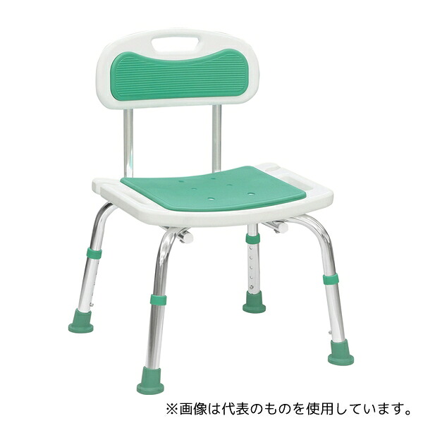 島製作所 7234 シャワーチェアー(楽湯STS)背付き