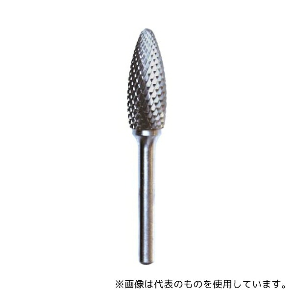 ニューレジストン TCBT5600D 超硬バー 楕円dカット 刃径12×刃長32×軸径6×軸長45 ロー付