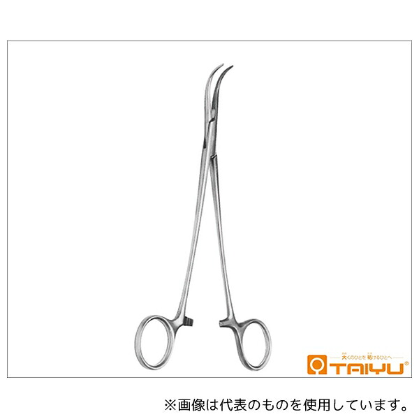 TAIYU(大祐医科工業) TY-442L 小児用ケリー鉗子 縦筋 無鈎 BOX 全長17cm