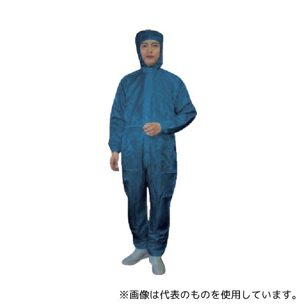 ブラストン BSC-11001-N-L フード付カバーオール-紺-L