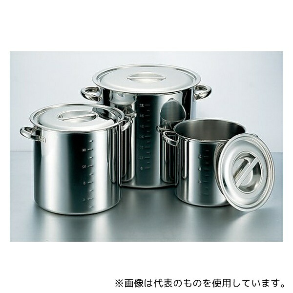 クローバー AZV-65-30 SUS316 電磁対応寸胴鍋 30cm