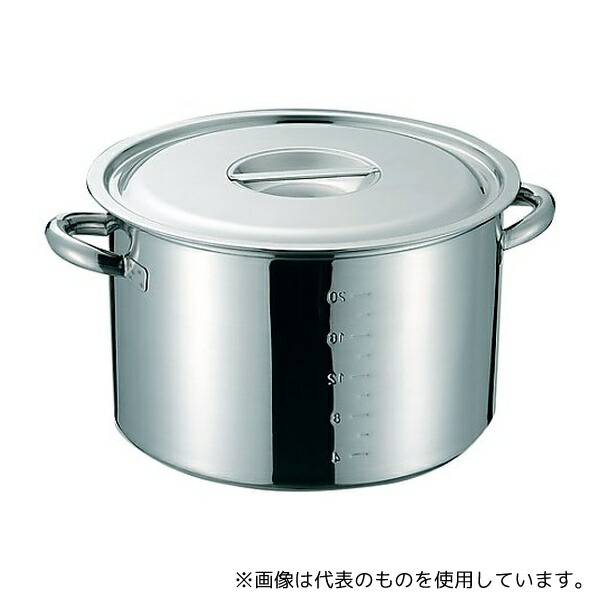 クローバー 10017239 SUS316 電磁対応半寸胴鍋 39cm|セミプロDIY店ファースト