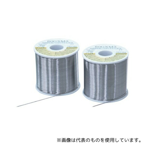 石川金属 60GXM3-12 やに入りはんだ スーパーロヂン 60GXM3(すず60%/鉛40%)-1.2mm-1kg 9,504円