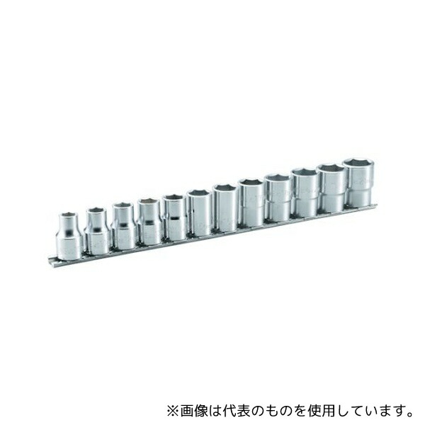 TONE HS412 ソケットセット(6角・ホルダー付) 12pcs 差込角12.7mm